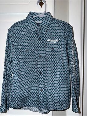Kids Wrangler Button Down - Size S